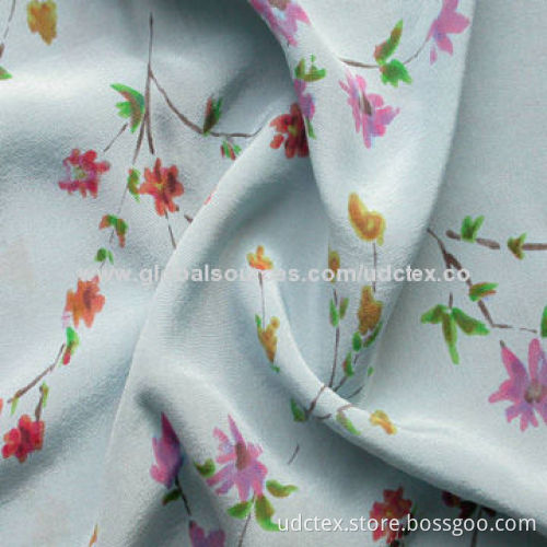 Polyester Satin Fabric, 75x300D Yarn Count
